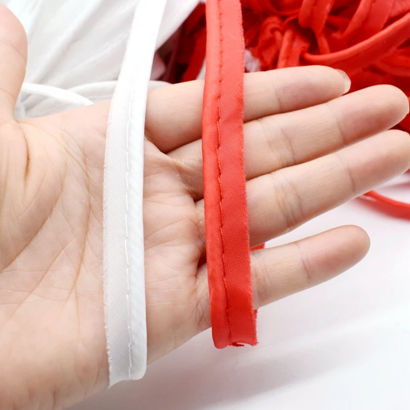 10 мм атласная полиэфирная лента для переплета с веревкой шнур лоскутного шитья