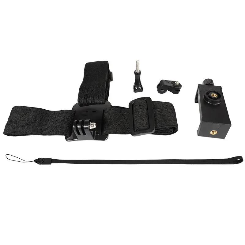 

Head Band Phone Holder Head-Mounted Headband Mount Strap Adjustable Belt Cellphone Selfie Mount Clip For 4.5-7 inches Smartphone