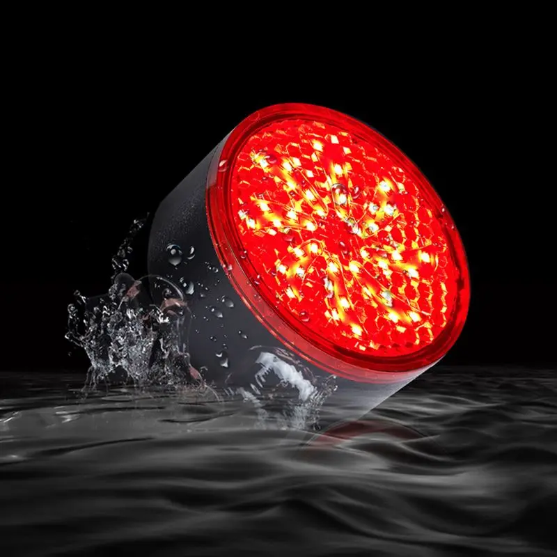 

Bike Tail Lights Multi-use Cycling Taillight Waterproof Bicycle Warning Lamp D2TC