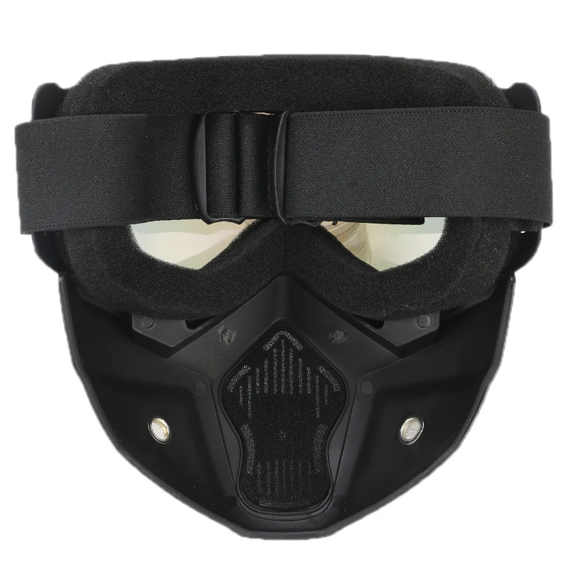

Safety Protective Glasses Windproof Eyewear with Mask Safety Glasses Goggles Skiing Glass Motocross Sunglasses with Mouth Filter