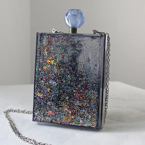 Новый прозрачный акриловый кошелек клатч вечерние сумки клатчи женские модные