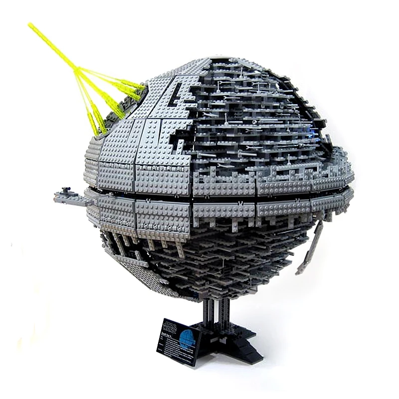10143 звездная серия 05026 модель Death Star II Совместимость со строительными блоками StarWar