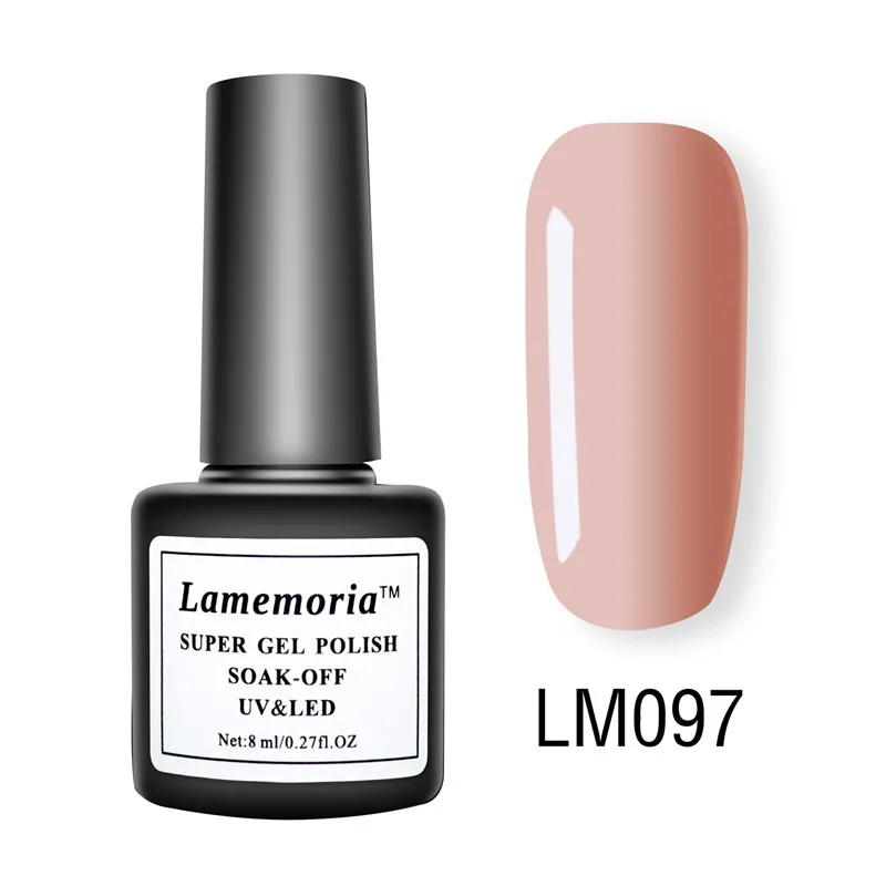 LM-97 Lamemoria лак для ногтей гель Vernis Перманентный стойкий УФ 36 цветов гель для маникюра праймер верхнее покрытие блеск для ногтей - Цвет: LM-97