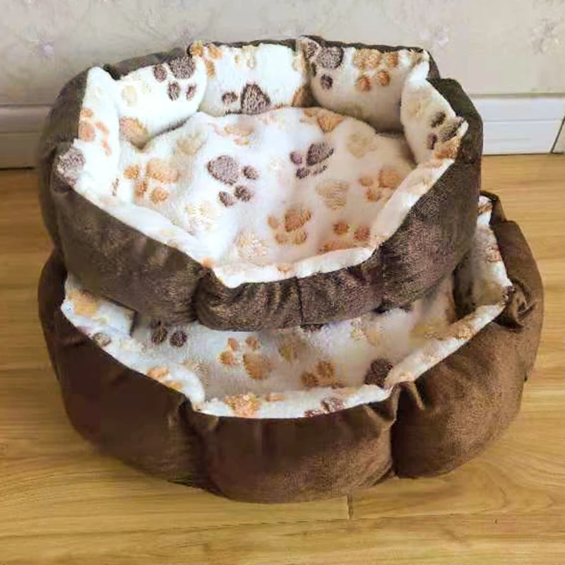

Мягкая Плюшевая тёплая корзина для домашних животных