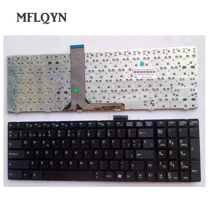 Заменить для MSI GE60 0NC 0ND серии Испанский SP раскладка клавиатуры ноутбука