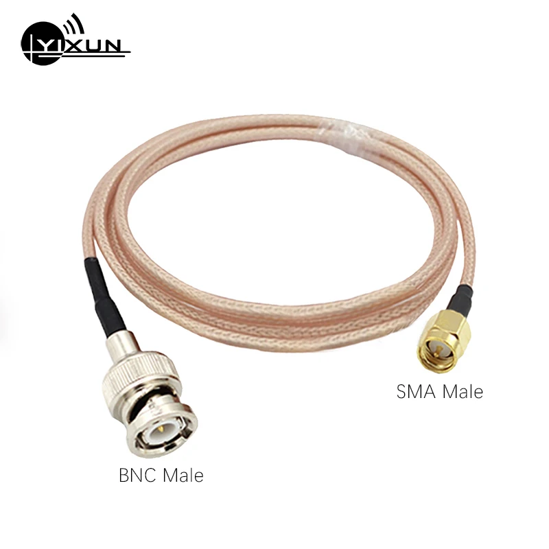 Кабель радиочастотный со штекером SMA и BNC коаксиальный кабель RG316 удлинитель для