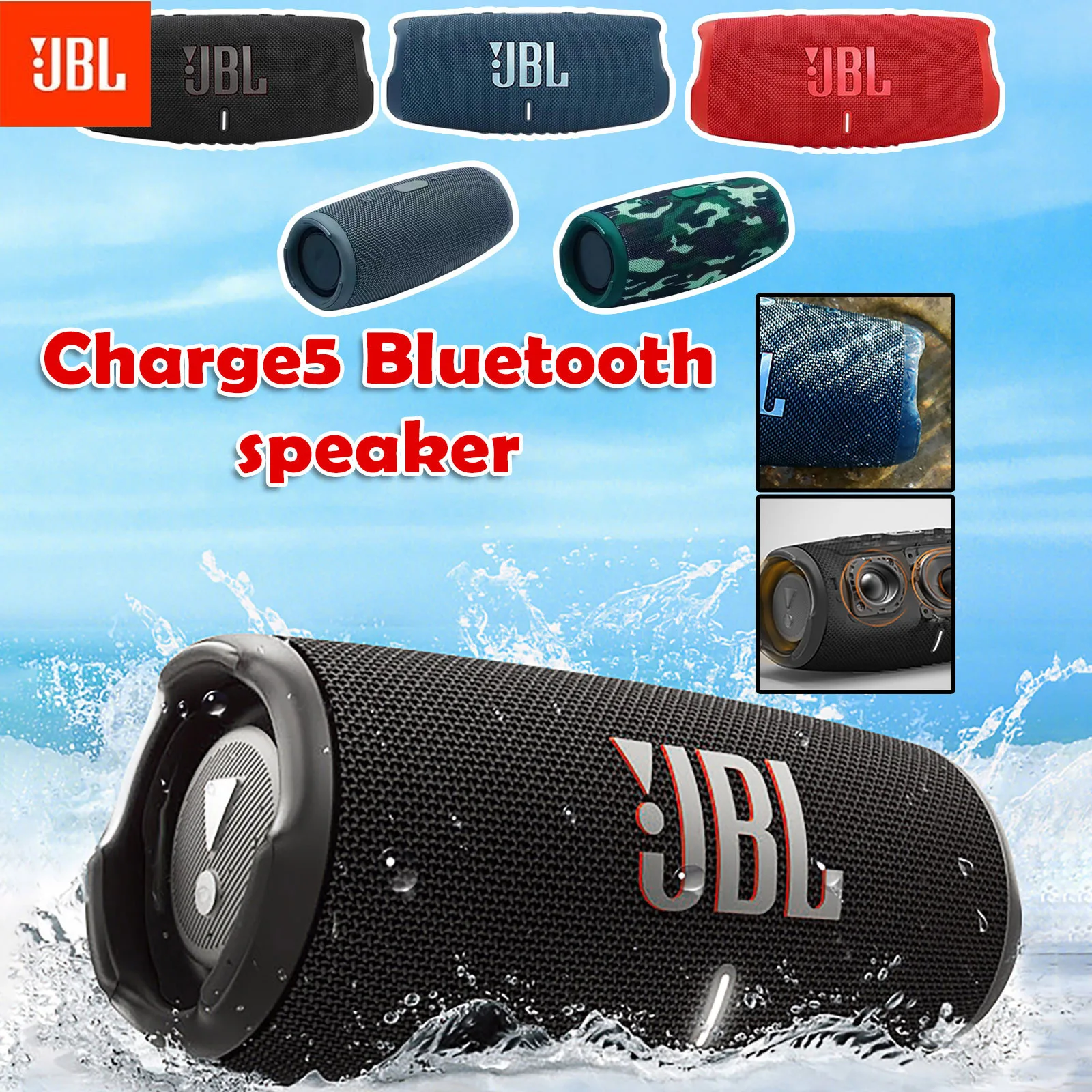 JBL FLIP 3 Портативный открытый Водонепроницаемый Динамик Bluetooth Беспроводной
