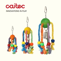 caitec bird chew toys arachnid parrot chew bite toys suitable for small to large size parrots