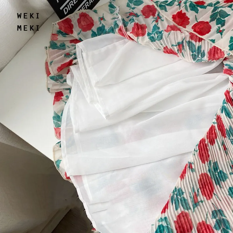 

Good Quality Summer Woman Dress Fashion Short Sleeve O-Neck Casual Lady Flower Print Dresses for WOMEN