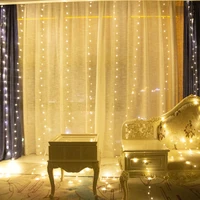3m led curtain garland usb string lights fairy festoon with remote christmas wedding holiday new year decoration 2022 for home