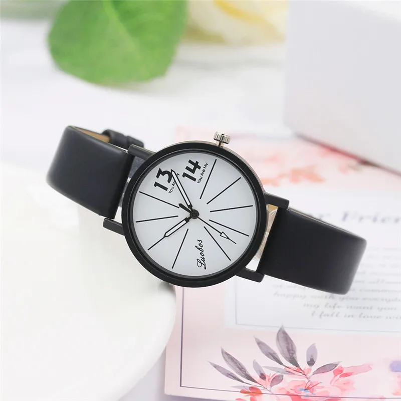 Женские часы с цифровым циферблатом из нержавеющей стали Кварцевые аналоговые