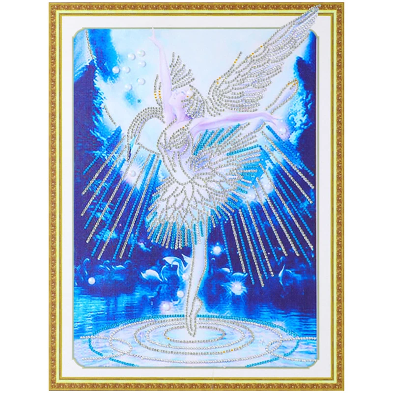 Картина из страз FUYUN 5D сделай сам вышивка крестиком танцующий ангел 3D картина