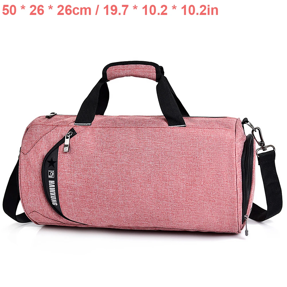 Pink Мужские спортивные сумки для тренировок, сумка для фитнеса, путешествий, спортивная сумка для спорта на открытом воздухе, для плавания, для женщин, сухая, влажная, Gymtas, для йоги, для женщин XA103WA - Цвет: Pink