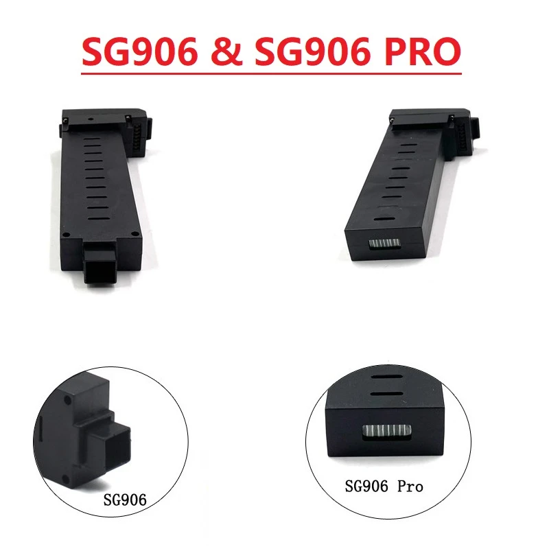 Фото Аккумулятор для дрона SG906 Pro, SG906PRO, x7pro, GPS, 7,6 В, 3400 мА · ч, литий-полимерный аккумулятор, Wi-Fi 5G, PFV, 1 шт. №3