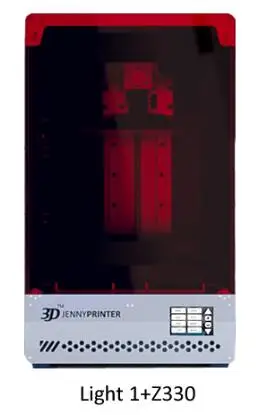 JennyPrinter супер большой 190 мм * 120 330 встроенный Размер LCD DLP 3D принтер 405um Wavelenght UV Смола