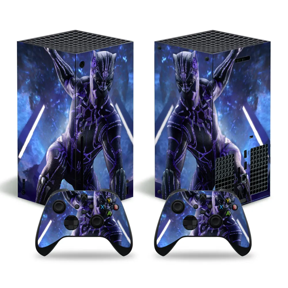 Виниловая наклейка на консоль Xbox серии X и 2 контроллеров | Электроника