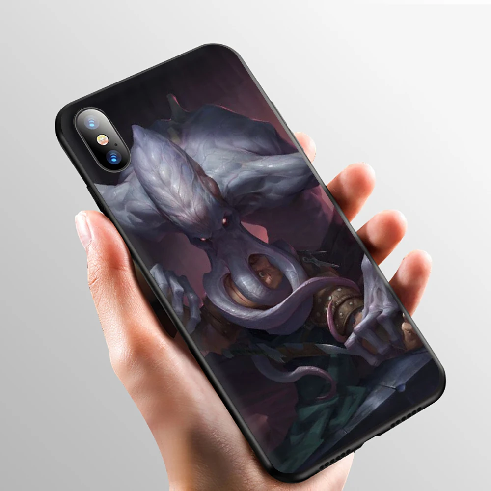 Мягкий силиконовый чехол Cthulhu Mythos для телефона iphone 5 5S SE 2020 6 6S 7 8 plus X XR XS 11 12 Pro Max Mini |