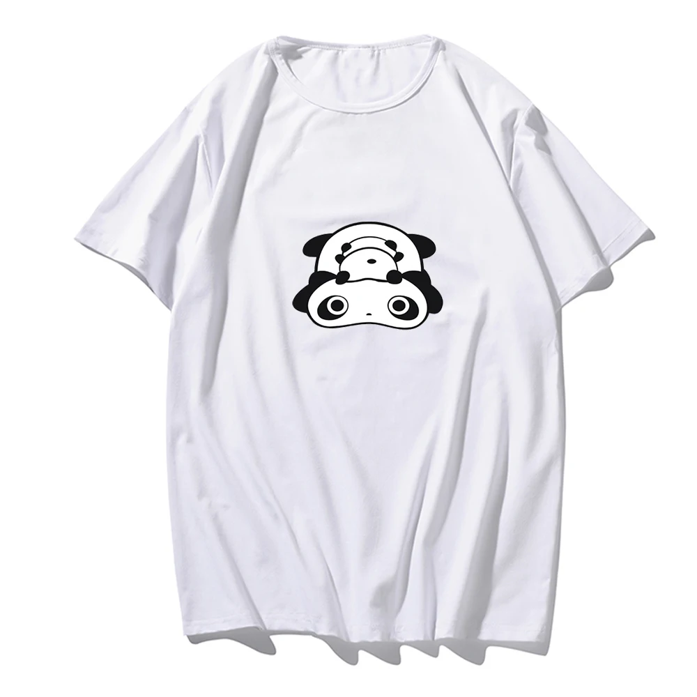 

Harajuku Kawaii Lovers Cartoon Panda Funny Print Women Man T-shirt Women's T Shirt Summer Top Clothes Streetwear Ropa Mujer