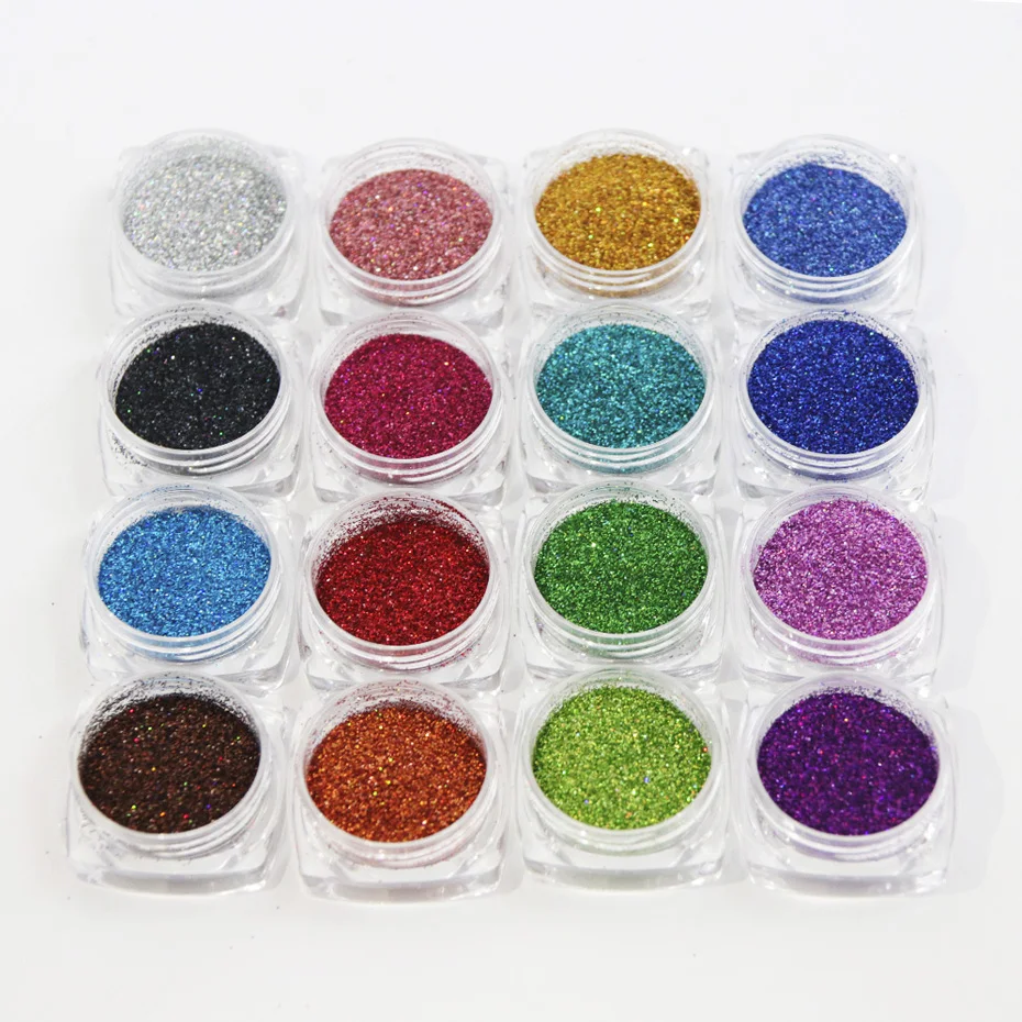 

1pcs Holographic Nail Powder Laser Glitter Decoration DIY Shimmer Dust Pigment Nail Art