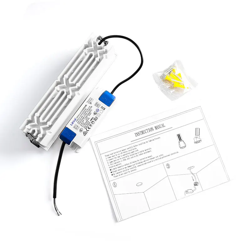 

STINYTECH Modern 2021 20W SMD LED Tube Batten Light Fitting IP33 Recessed Anti Glare Full Watt LED Linear Light