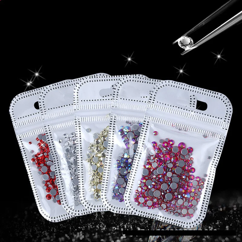 

Shiny Mix Nail Rhinestones Nail Art Stone Opal Nails Diamond Decoration Charms Manicure 3D For Nail Tips Stickers
