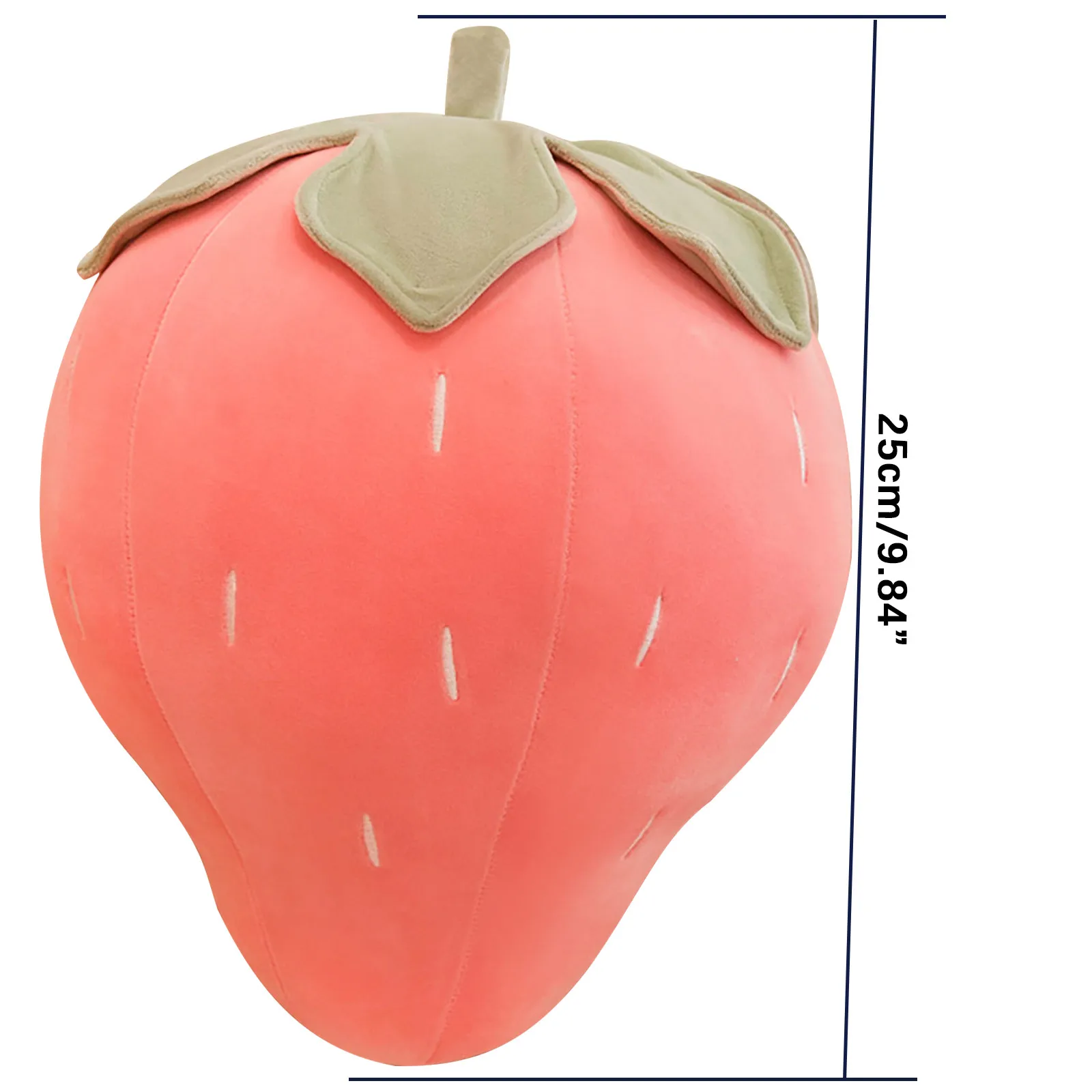 

Cute Animal Doll Colorful Fruit Polistone Peach Buck Toys For Girls Fruit Toys Single Toys For Children Stress Relief Gift 0608