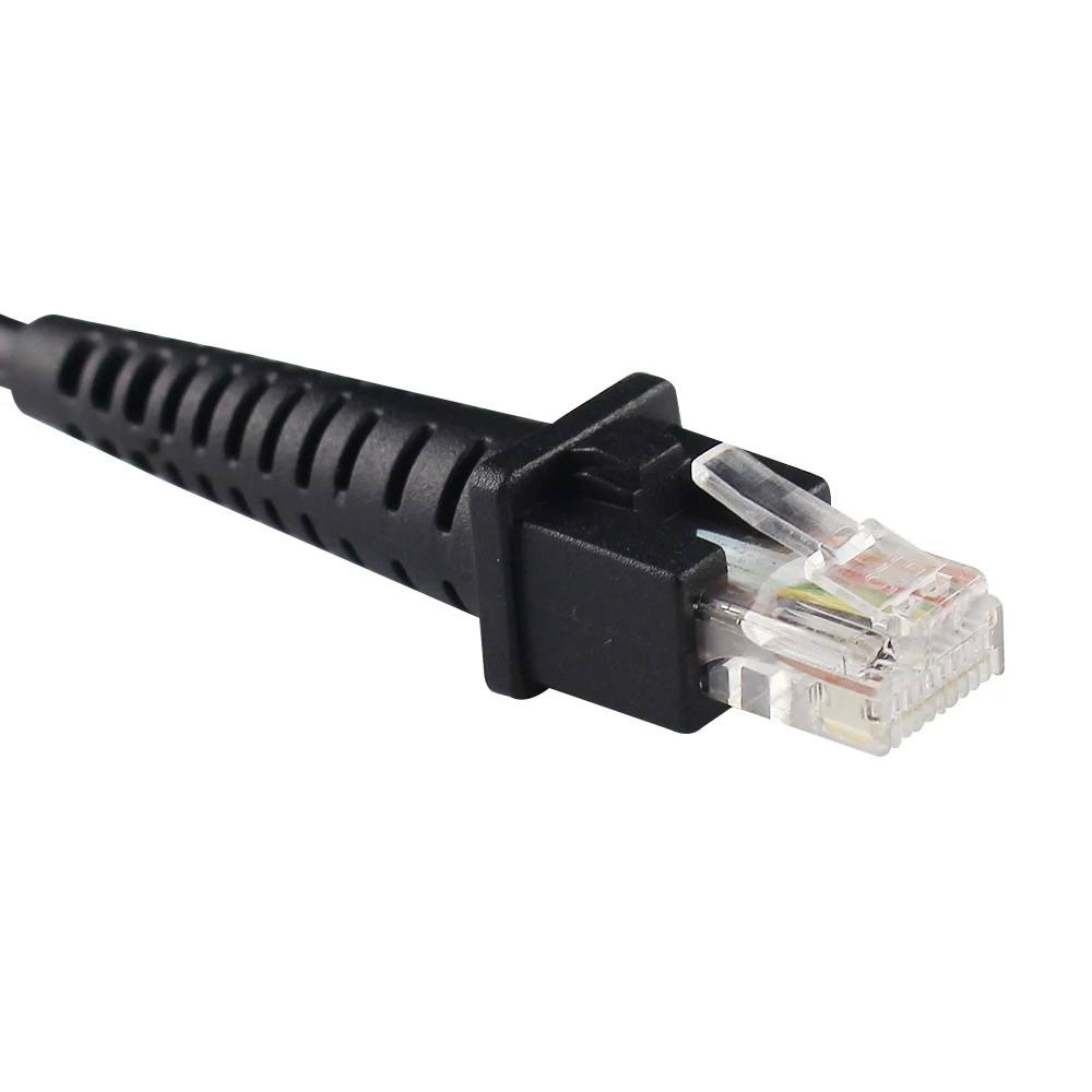 5 шт. сканер штрих-кода 2 м прямой кабель RS232 Com для Datalogic D100 D130 GD4130 GD4400 2130