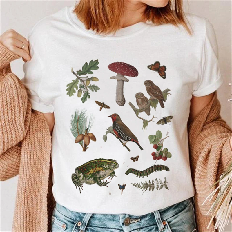 

Women Graphic Snow Lovely Vintage New Year Holiday Tshirt Top Happy Merry Christmas Print Clothing Female Tee Cartoon T-shirt