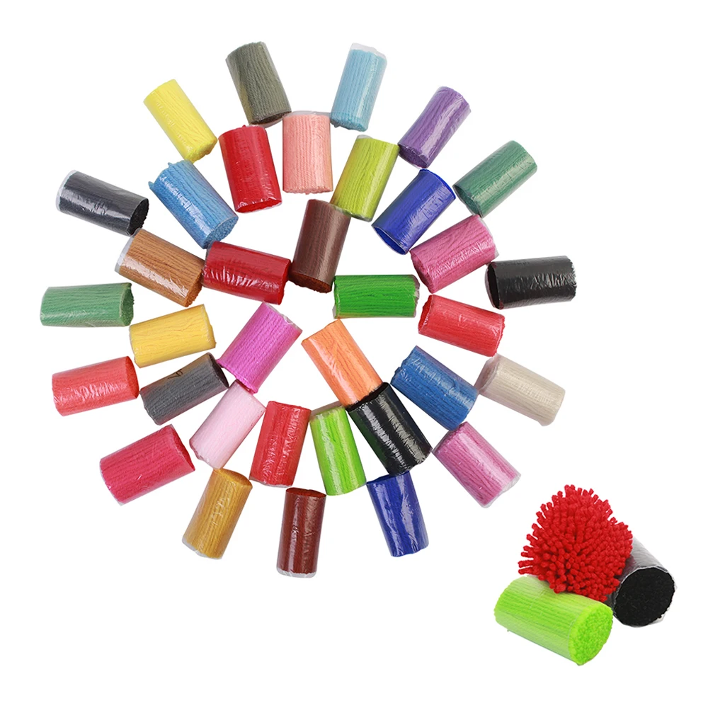 Kit de gancho para pestillo de alfombra DIY, manualidades para adultos, canva de pl&aacute;stico para tapiz de bolsas con patr&oacute;n preimpreso de Le&oacute;n, decoraci&oacute;n del hogar-1