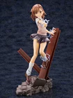 Фигурка Sega LPM, фигурка электромастера Toaru Kagaku no Rail Gun Mikoto Misaka Mikoto, ПВХ фигурка, Коллекционная модель, игрушки