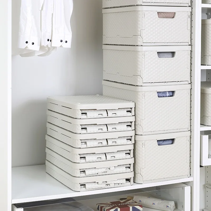 Большой PP складной ящик для хранения одежды утолщенный уличный Автомобильный