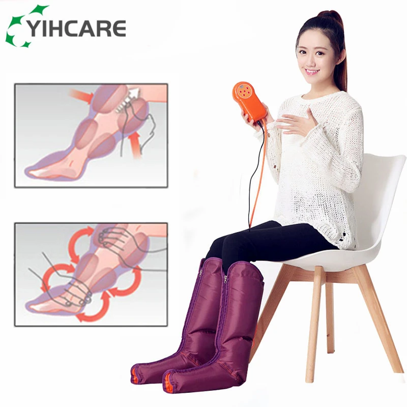 YihCare пневматический массажер для ног обертывания домашний Электрический