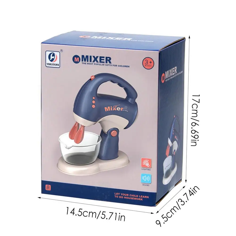 

Baby Kitchen Toys Set Children Pretend Play Toy Educational Electric Blender Mixer Toys Play Set Safe ABS Kitchen Model Toy Gift