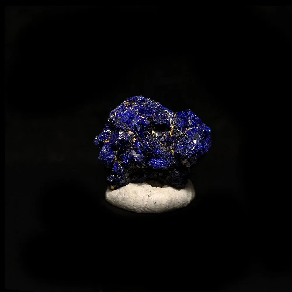 

5.07g A4-3sun Natural Stone Azurite Mineral Crystal Specimen Home Decoration From Jiangxi Province China