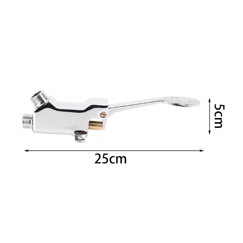 

Foot Pedal Valve Basin Single Cold Water Faucet Control Switch qiang