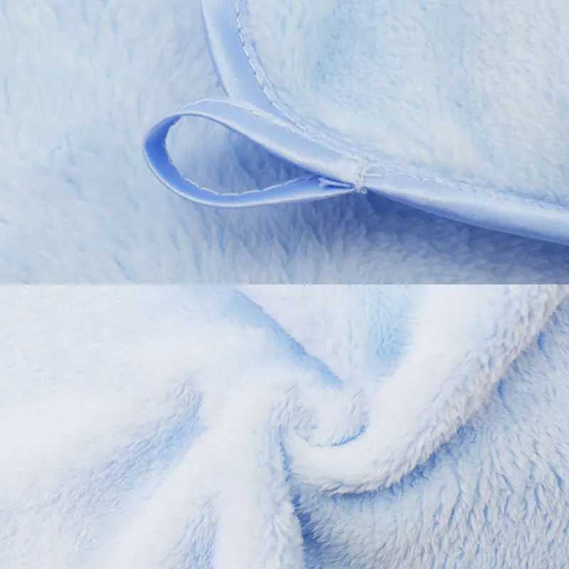 

20*40CM Flannel Towel Soft Microfiber Makeup Remover Towel Reusable Towel Remover Wipes Skin Care Make Up Tool