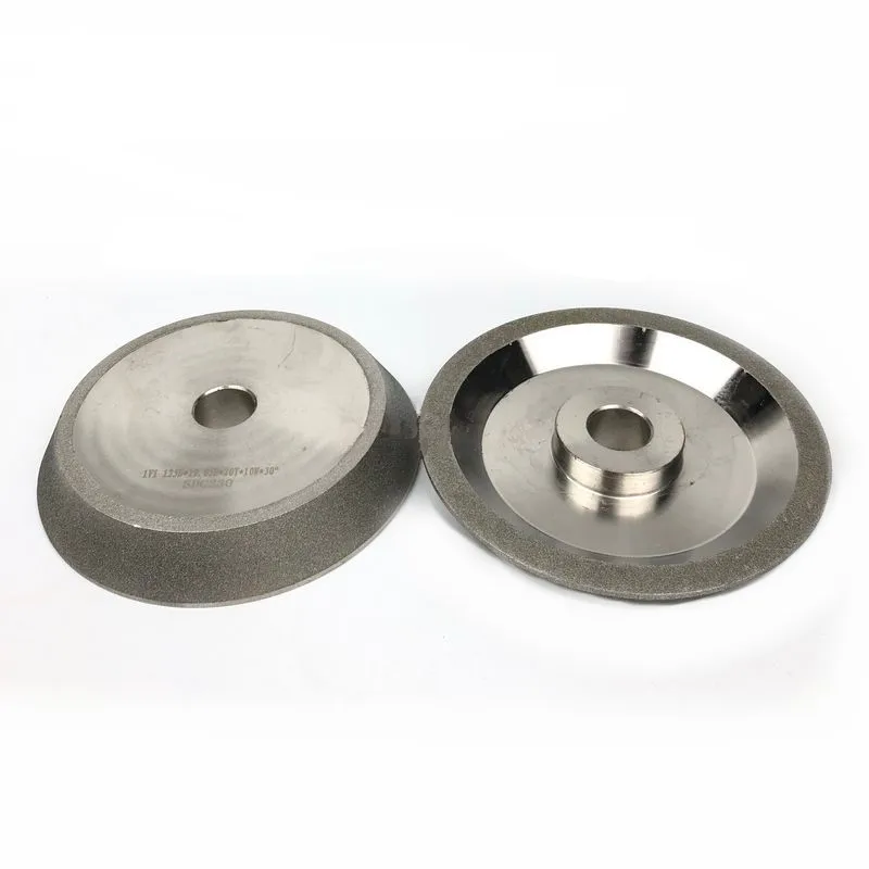 CBN/SDC Diamond Grinding Wheel for 13-type Drill Sharpening Machine bit sharpener/grinder 60 angle 78*12.7*10 mm | Инструменты