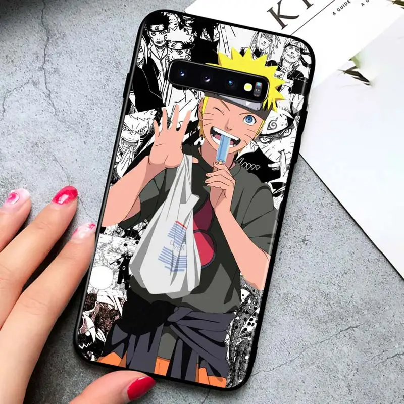 

Anime kakasi for Samsung Galaxy S21 Ultra Plus Note 20 10 9 8 S10 S9 S8 S7 S6 Edge Plus Black Phone Case