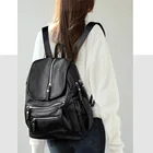 Женский рюкзак, дорожный рюкзак, школьная сумка, высокое качество, искусственная кожа, женский рюкзак, сумка для компьютера, сумка на плечо, многофункциональная сумка