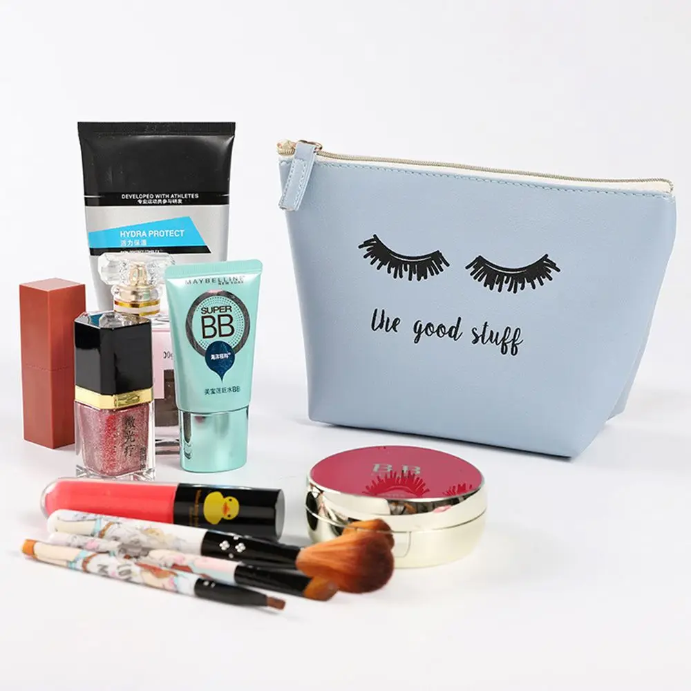 

Fashion Women 4 Colors Eyelash Shape PU Cosmetic Bag Travel Bag Washing Toiletry Beaut Kit Make Up Case Organizer Storage Pouch