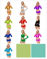 candy color shiny pu faux leather crop top sleeveless sexy tnak tops pole dance night club wear bustier top camisole vest tanks