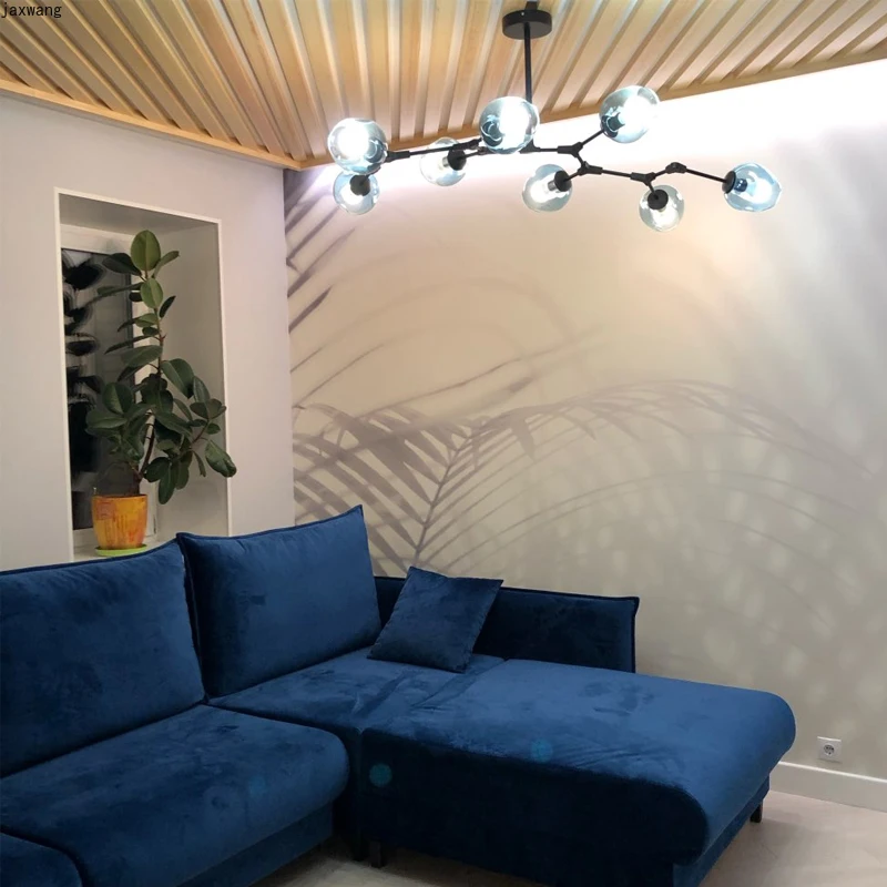 Скандинавский светодиодный светильник светильники градиентного цвета