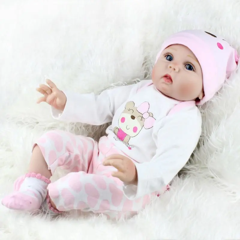

Reborn Newborn Baby Realike Doll Handmade Lifelike Silicone