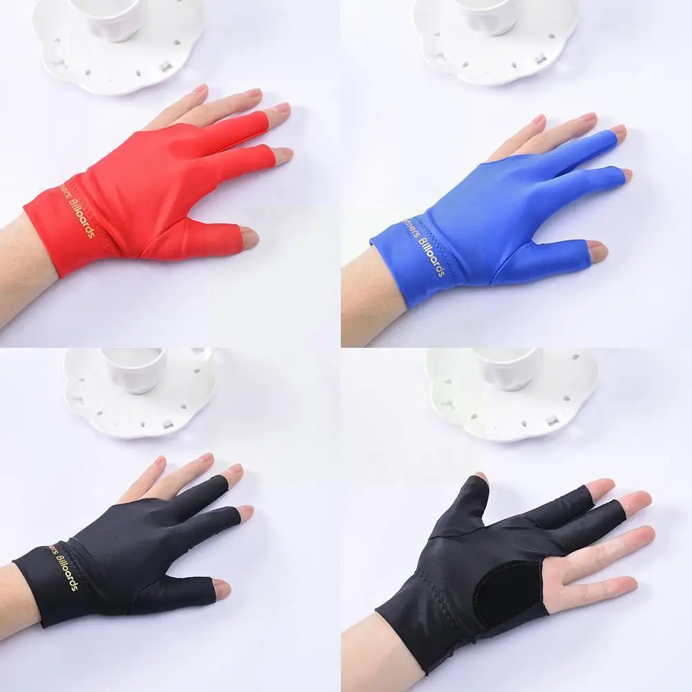 

1 Pcs Snooker Billiard Cue Cotton Glove Left Hand Three Outdoor Billar Accessories Biliardo Smooth Guanti Finger Billiard T7k4