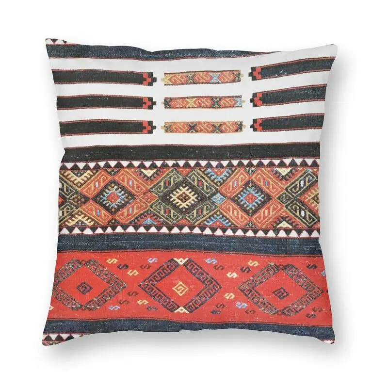 

Винтажный чехол для подушки с геометрическим рисунком в античном стиле, домашний декор, классические богемные этнические декоративные под...
