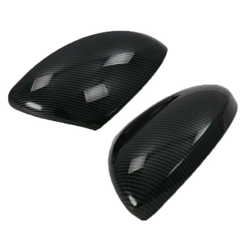 ABS углеродное волокно зеркало заднего вида корпус крышка боковое Накладка для