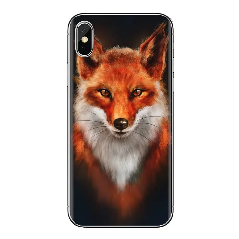 Милая Зверюшка лиса мягкие прозрачные чехлы Чехлы для Xiao mi 6 A1 Max x 2 5X 6X Red Note 5 5A 4X 4A A4