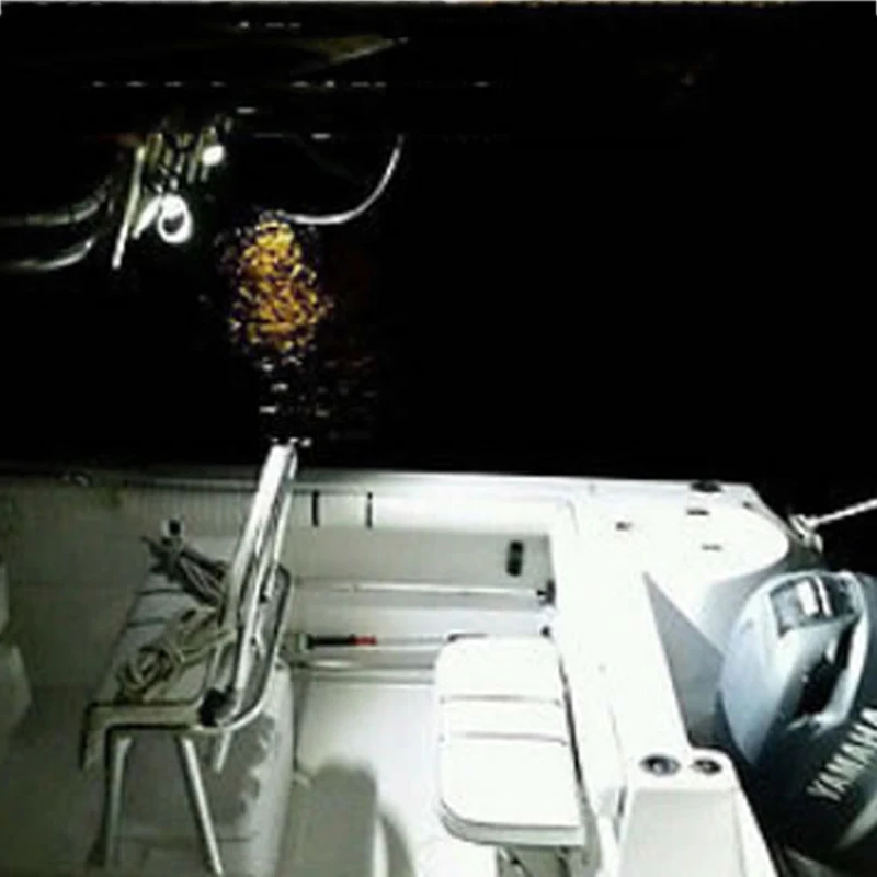 Высокое качество 20W морской разбрасыватель удобрений светильник светодиодный палуба/мачты светильник Потолочные Светильник для лодки 12 В-30 В постоянного тока