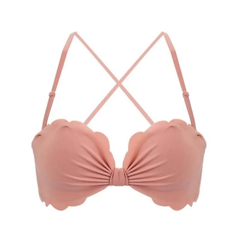 

Women Push Up Bras Wire Free Brassiere A B Cup Underwear Sexy Bra Lingerie Seamless Bras