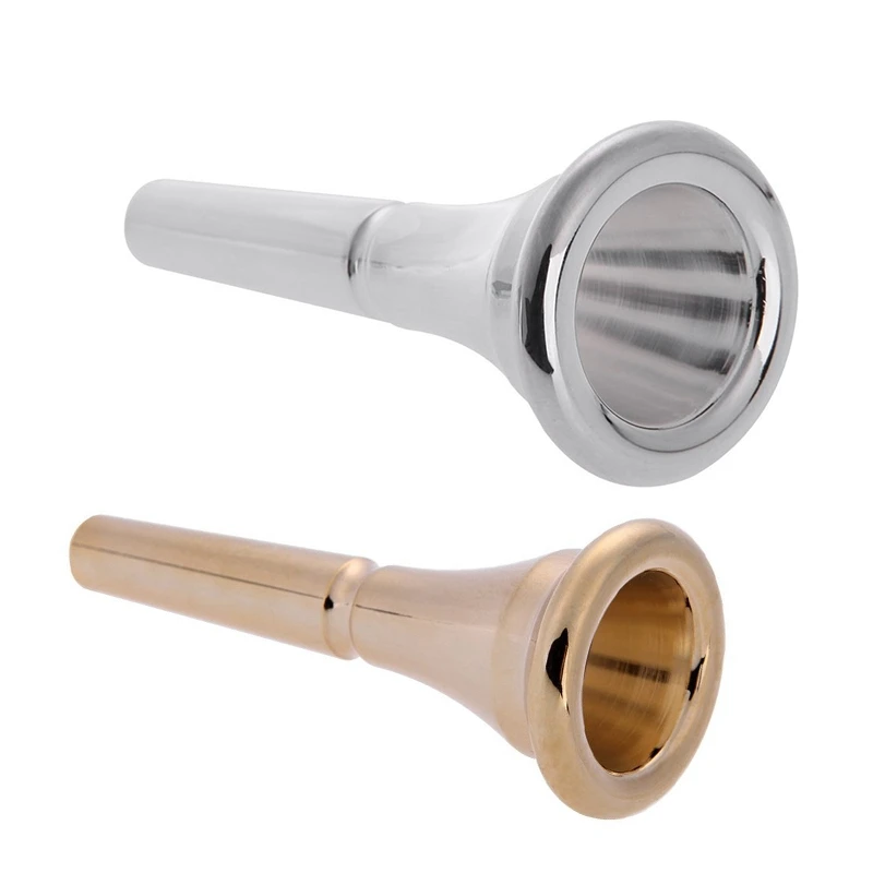 2 шт. французский рупорный мундштук с прочным стильным медным сплавом